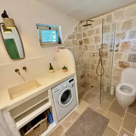 Trulli Dell Uliveto - 2 Bedrooms - Private Pool בית נופש קסטלאנה גרוטה