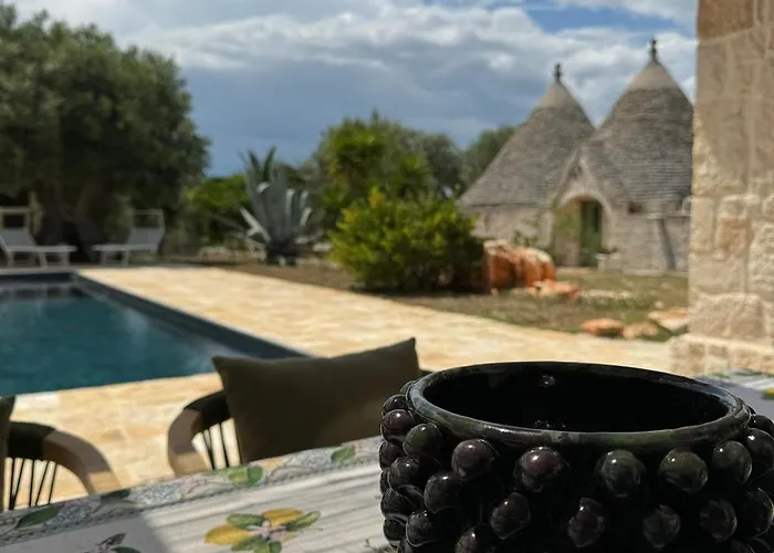 Trulli Dell Uliveto - 2 Bedrooms - Private Pool Tatil Evi *