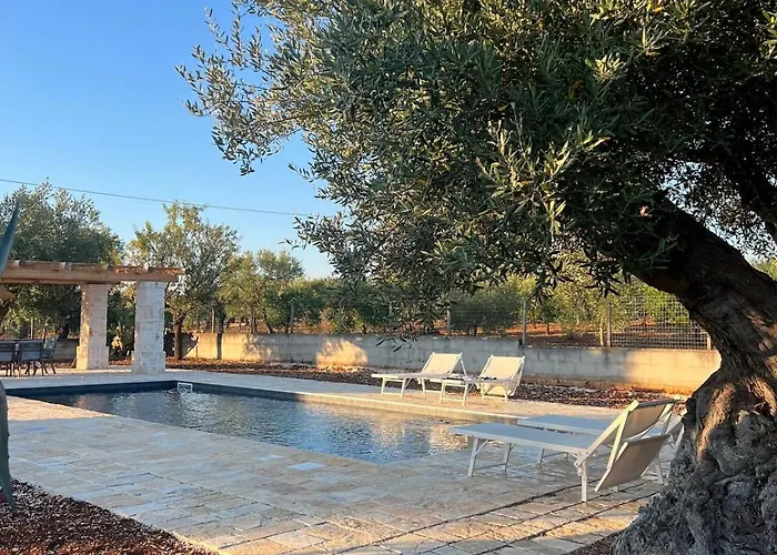 Trulli Dell Uliveto - 2 Bedrooms - Private Pool Tatil Evi